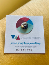 Load image into Gallery viewer, Silver Collar Pin