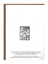 Load image into Gallery viewer, Two kangaroos Card