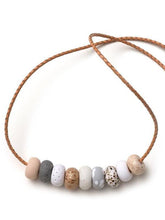 Load image into Gallery viewer, Bianca 9 bead Necklace