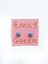 Load image into Gallery viewer, Emily Green Block Colour Studs
