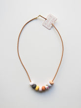Load image into Gallery viewer, Sea Smoke 9 bead Necklace