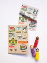 Load image into Gallery viewer, Melbourne Greeting Card with Lens Cloth