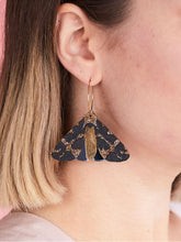 Load image into Gallery viewer, Moth Earrings Copper