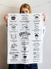 Load image into Gallery viewer, Grub's Up Tea Towel