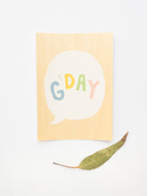 Load image into Gallery viewer, Sunday Paper Wooden Postcard