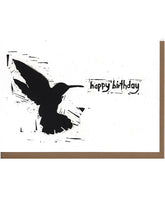 Load image into Gallery viewer, Hummingbird Birthday Card
