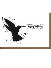 Load image into Gallery viewer, Hummingbird Birthday Card
