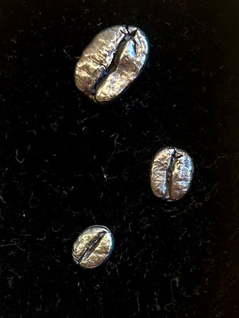 Espresso Love Coffee Bean Collar Pins