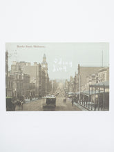 Load image into Gallery viewer, Ding Ding: Bourke Street Melbourne Postcard
