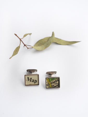 Vintage Directory Cufflinks: Richmond