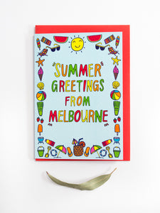 Melbourne Holiday Greetings Card