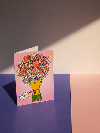 Bouquet Mothers Day Card