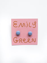 Load image into Gallery viewer, Emily Green Block Colour Studs

