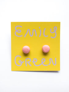 Emily Green Block Colour Studs