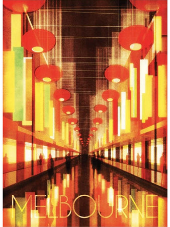 Chinatown, Melbourne Postcard