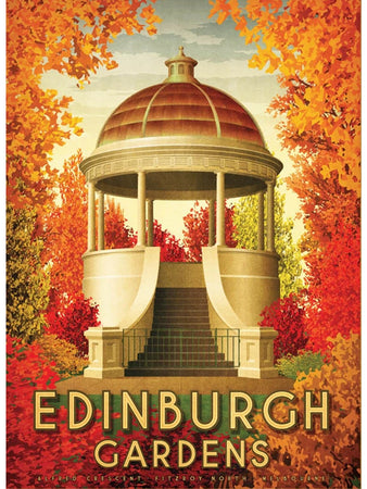 Edinburgh Gardens Postcard