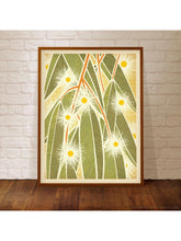 Load image into Gallery viewer, Australian Lemon Scented Gum Mid-Century Style Botanical Print
