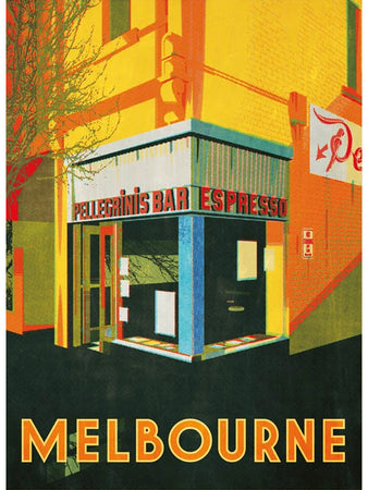 Pellegrinis Espresso Bar Postcard