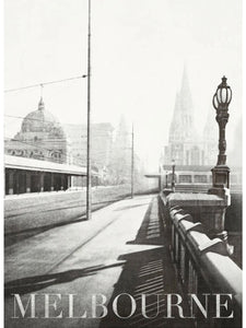 Princes Bridge, Melbourne Postcard