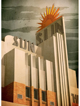 Sun Theatre Postcard
