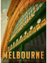 Load image into Gallery viewer, Flinders Street Station Postcard
