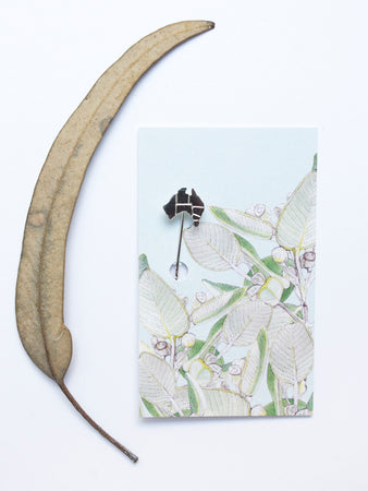 Sterling Silver Stickpin - Map of Australia