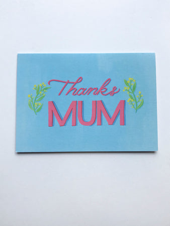 Mum Card by Ruby Mack