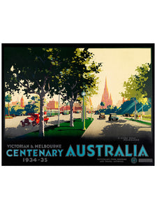 James Northfield St Kilda Rd Print, Iconically Australian
