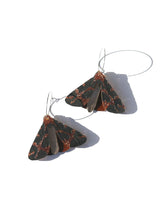 Load image into Gallery viewer, Moth Earrings Copper
