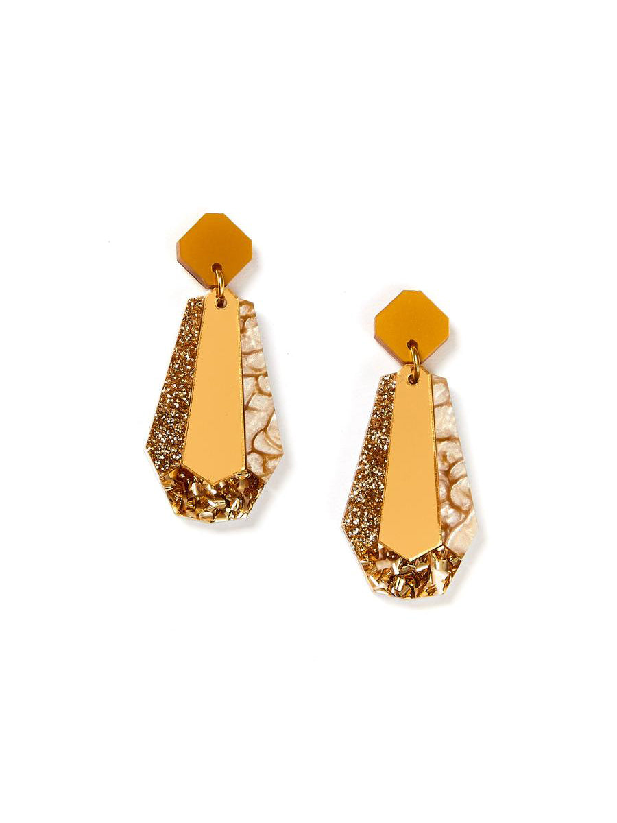 Reva Earrings Gold