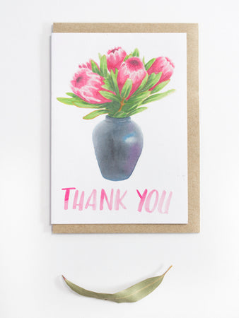 Thank You Card by Ruby Mack